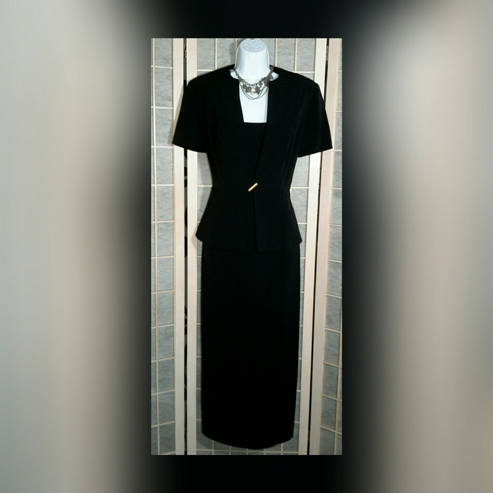 Evan Picone Faux 2IN1 dress SZ 6